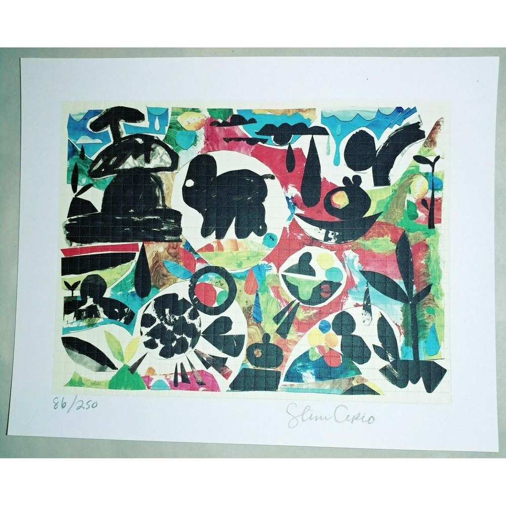 Steven‎ Cerio Sheeps Meadow   blotter art print psychedelic art